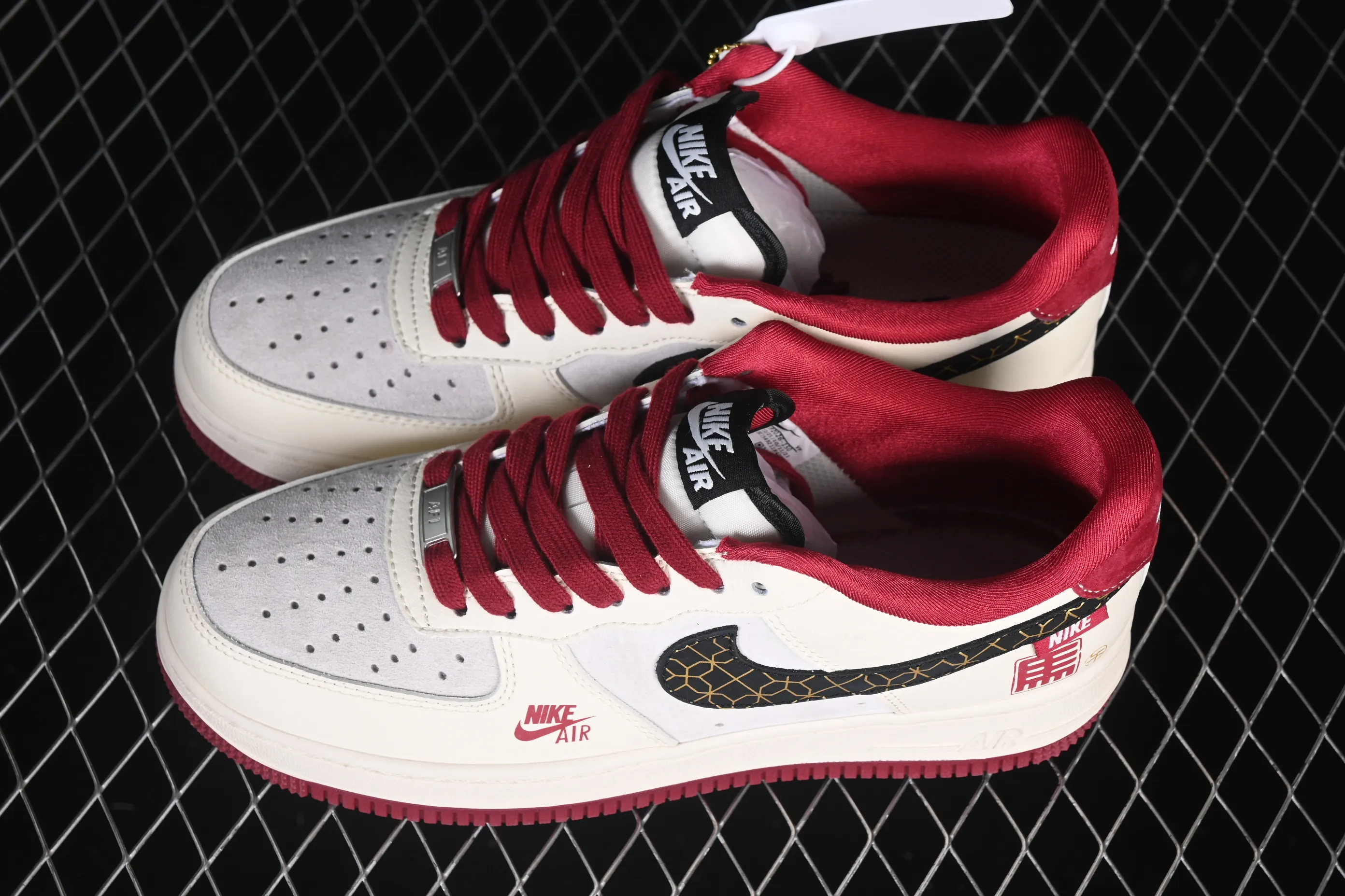 All Categories Nk Air Force 1 Air Force Series Nk Air Force 1 Low Air Force Low Nike Air Force 1'07 Low Year of the Horse Beige Red Air Force One Low Casual Shoes JP2026-150